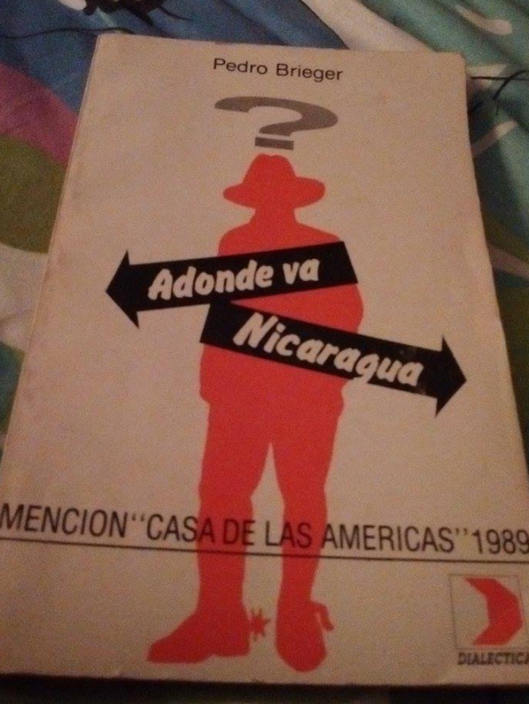 Pedro Brieger - Adonde va Nicaragua - Tapa