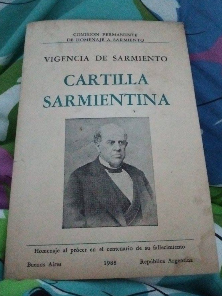 Comisión Permanente de Homenaje a Sarmiento - Cartilla sarmientina - Tapa