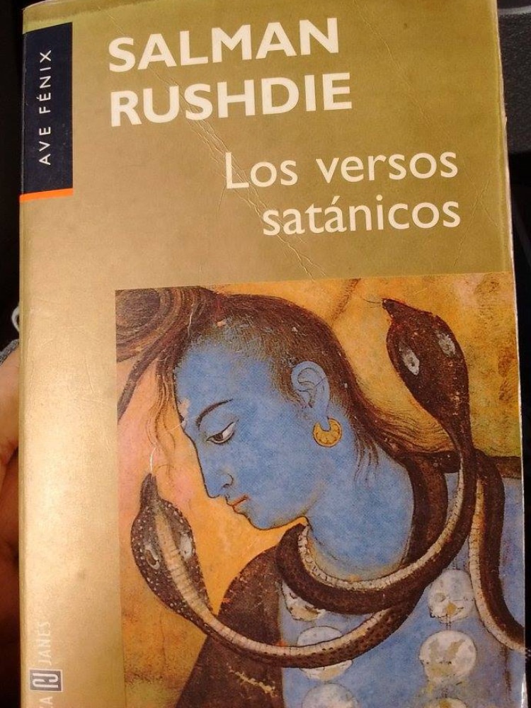 Salman Rushdie - Los versos satánicos - Tapa