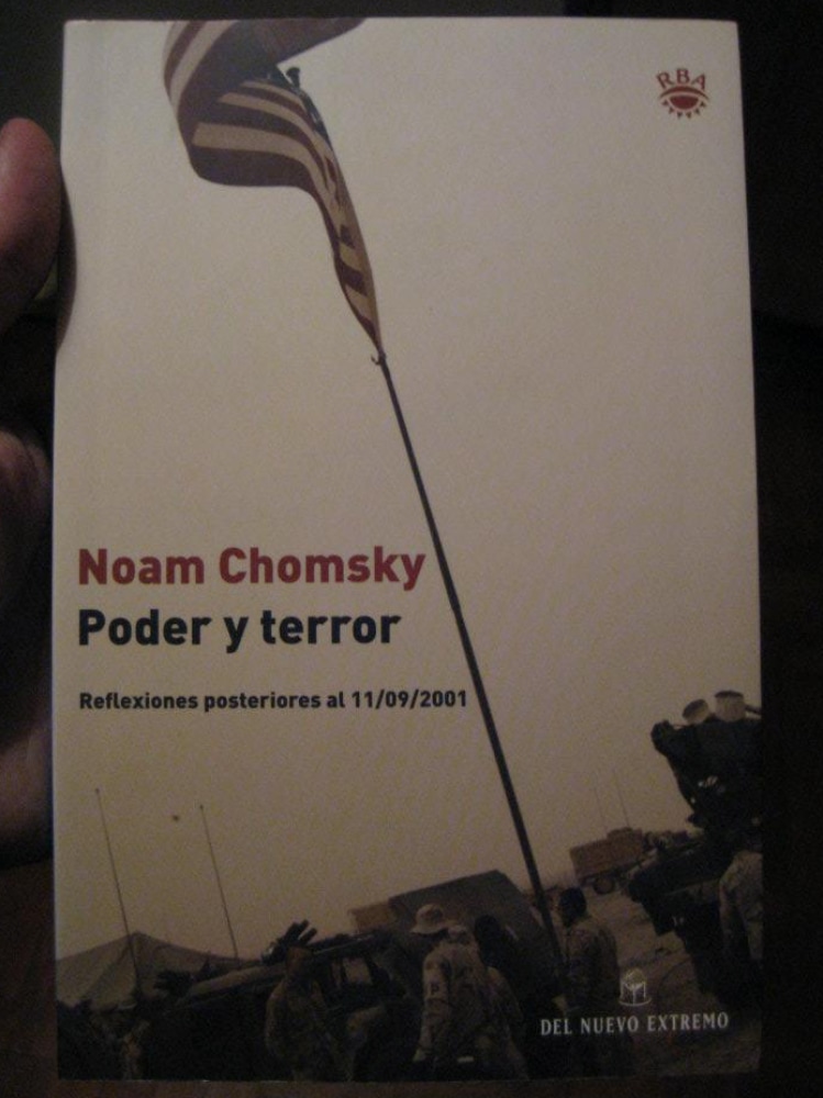 Noam Chomsky - Poder y terror - Tapa