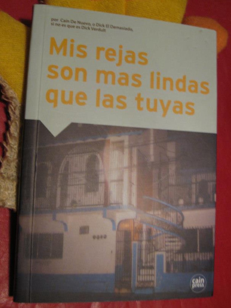 Dick Verdult - Mis rejas son más lindas que las tuyas - Tapa