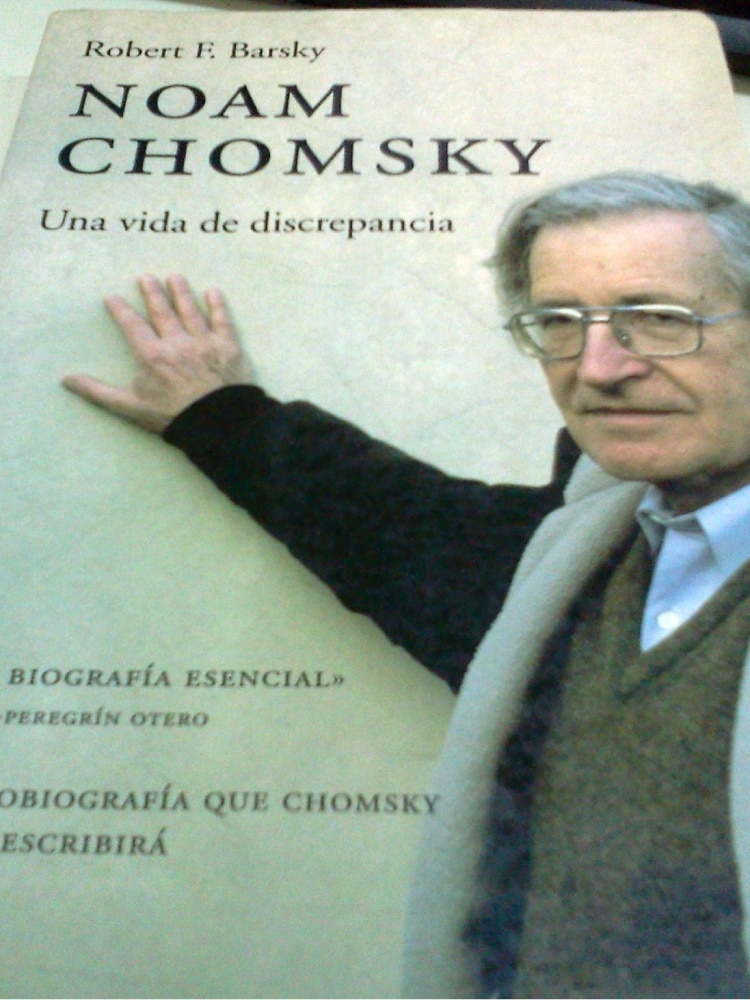 Robert Barsky - Noam Chomsky - Tapa