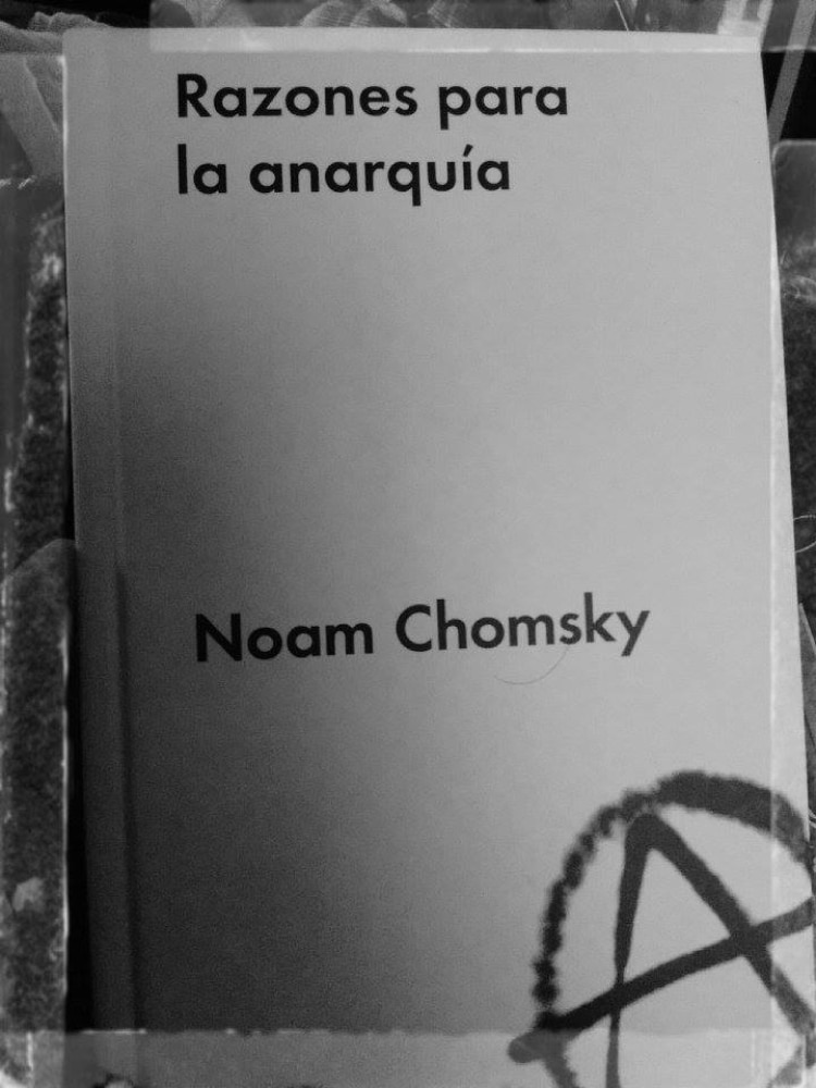 Noam Chomsky - Razones para la anarquía - Tapa